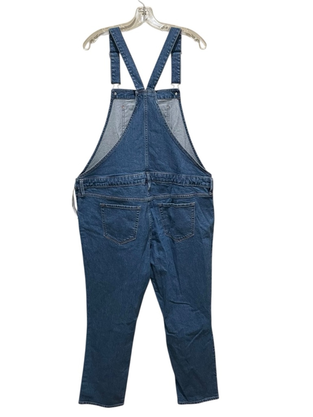 Ingrid & Isabel maternity overalls medium wash blue maternity size 14 NWT - Picture 9 of 9